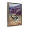 Stupell Industries Cowboy & Horses Dashing Landscape Floating Frame By Jack Sorenson